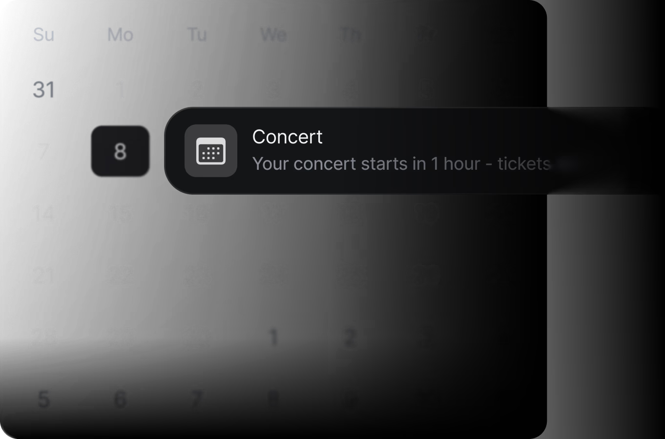 Event or Appointment Reminders