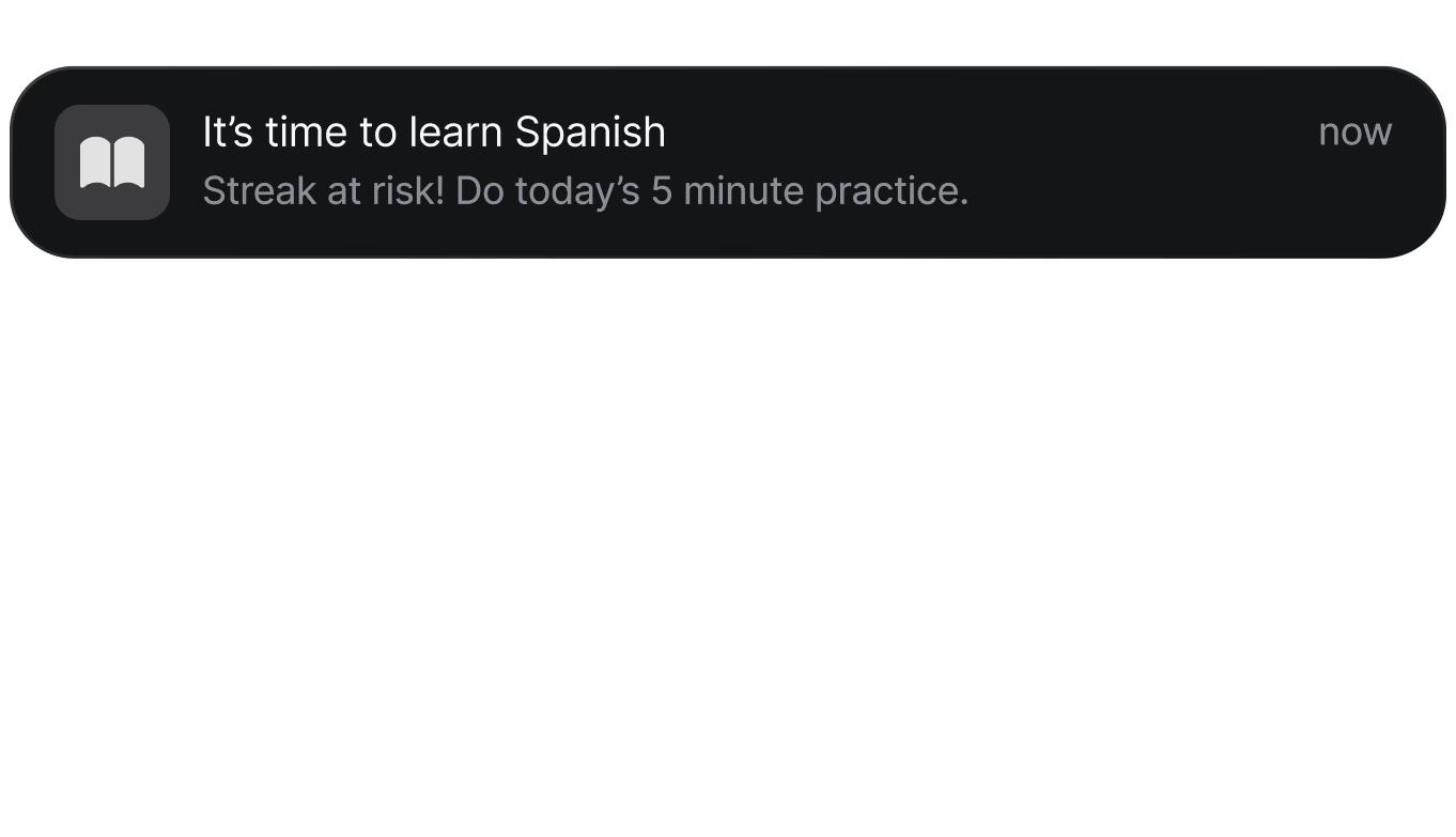 Habit Nudges (Daily Practice)